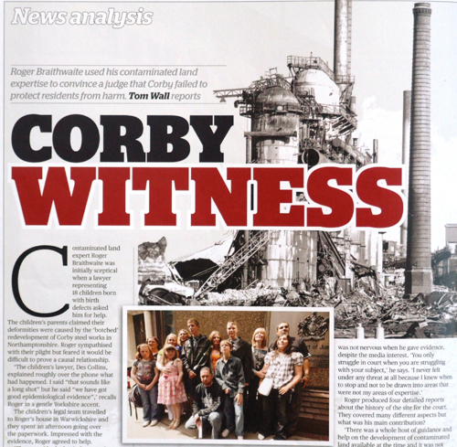 Corby Steelworks Case